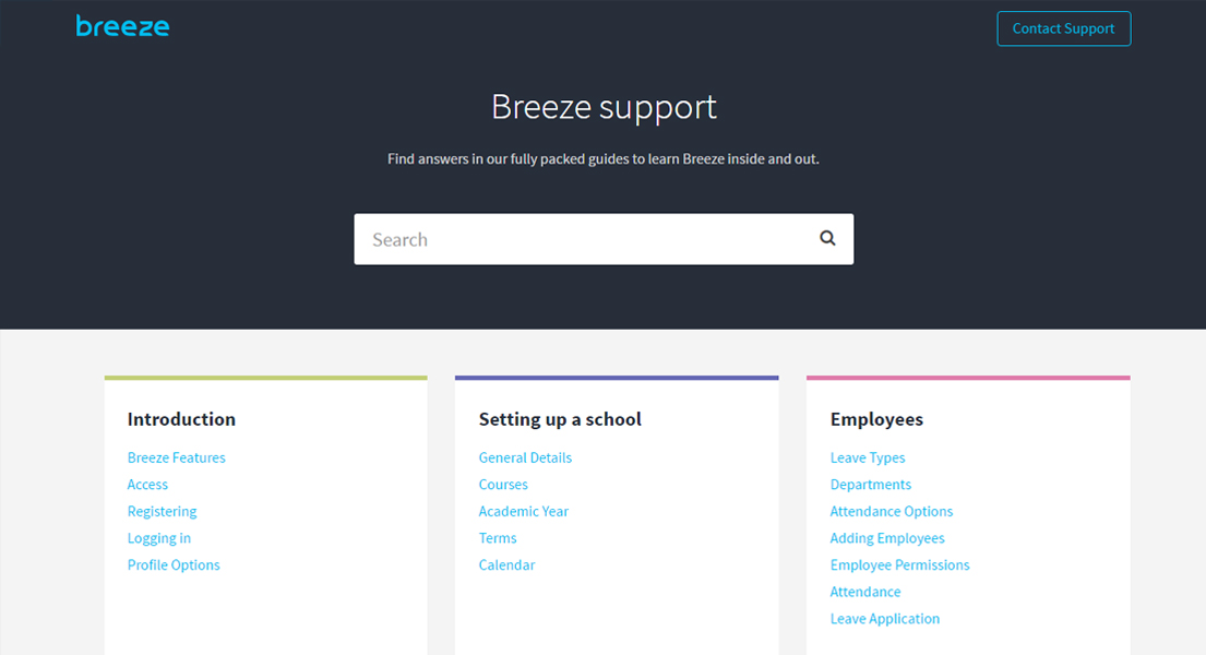 Support - Cloud solutions for schools